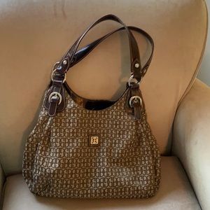 Brown Giani Bernini shoulder bag